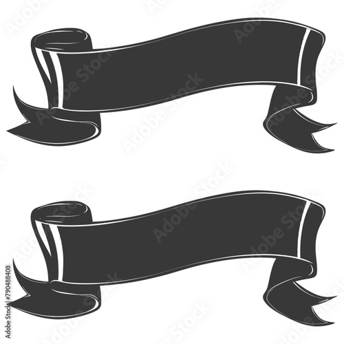 black ribbon a symbol of remembrance or mourning