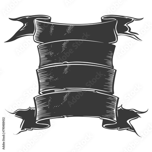 black ribbon a symbol of remembrance or mourning