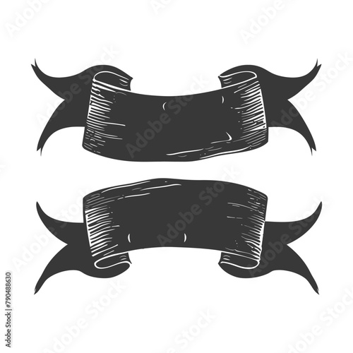 black ribbon a symbol of remembrance or mourning