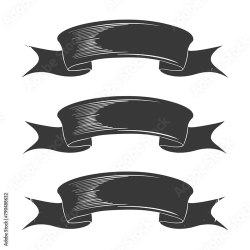 black ribbon a symbol of remembrance or mourning