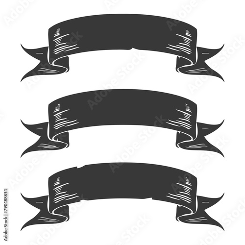 black ribbon a symbol of remembrance or mourning