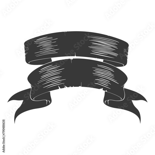 black ribbon a symbol of remembrance or mourning