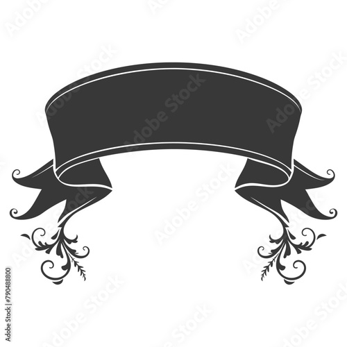 black ribbon a symbol of remembrance or mourning