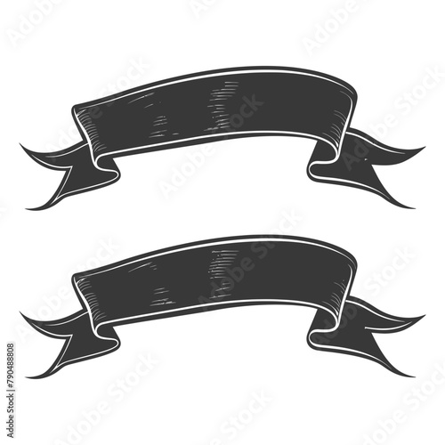 black ribbon a symbol of remembrance or mourning