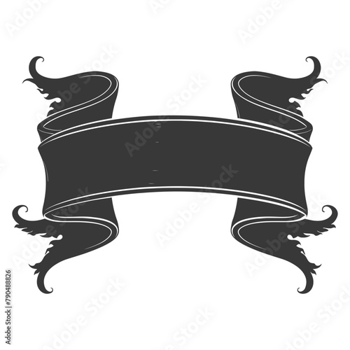 black ribbon a symbol of remembrance or mourning