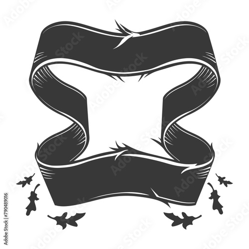 black ribbon a symbol of remembrance or mourning