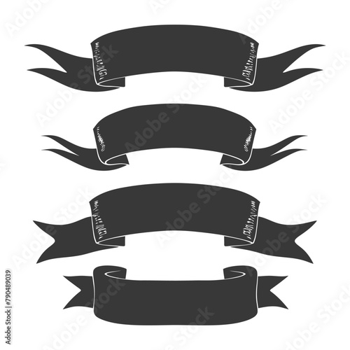 black ribbon a symbol of remembrance or mourning