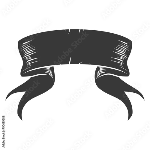 black ribbon a symbol of remembrance or mourning
