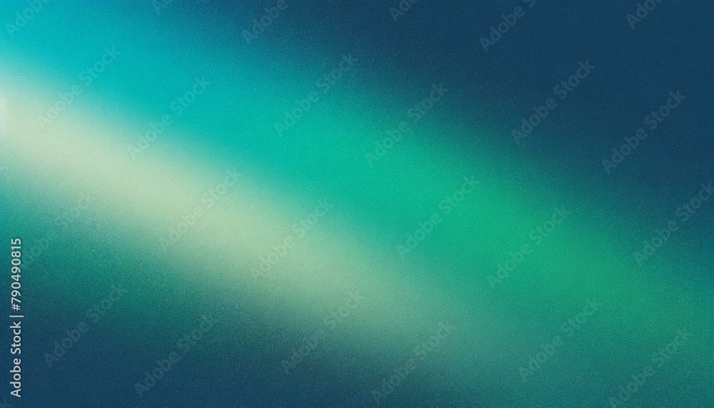 Blue green grainy color gradient background noise textured glowing vibrant cover header poster design