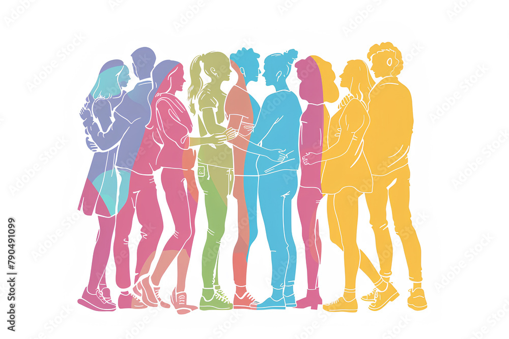 Fototapeta premium LGBTQ問題を考える-6