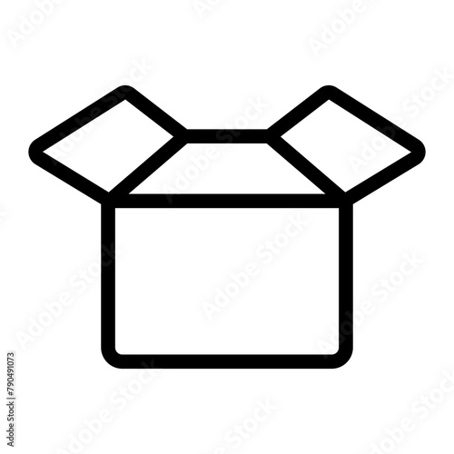 parcel line icon