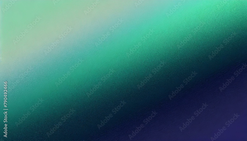 Grainy gradient background blue green grunge noise texture smooth blurred backdrop website header design