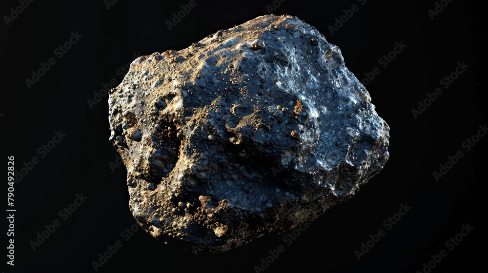 the concept of national asteroid day, with copy space the concept of national asteroid day, with copy space