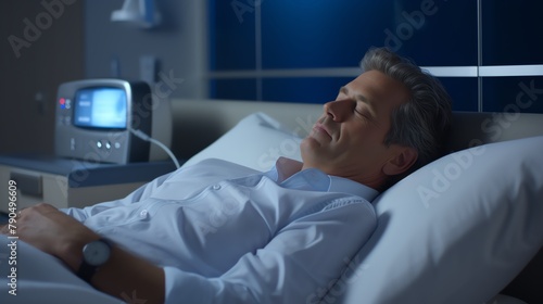 Create an educational video explaining the role of sleep testing in diagnosing sleep disorders, featuring interviews with sleep specialists and testimonials from patients who have undergone testing photo