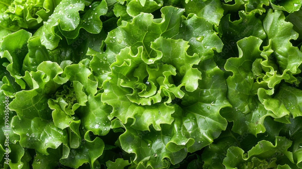 Healthy food background green lettuce leaves Healthy food background green lettuce leaves