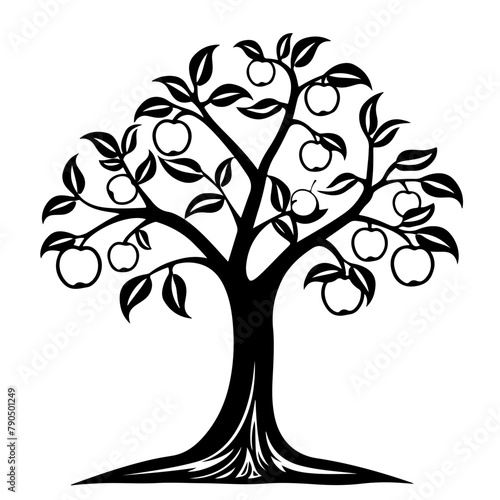 Apple Tree With Fruit