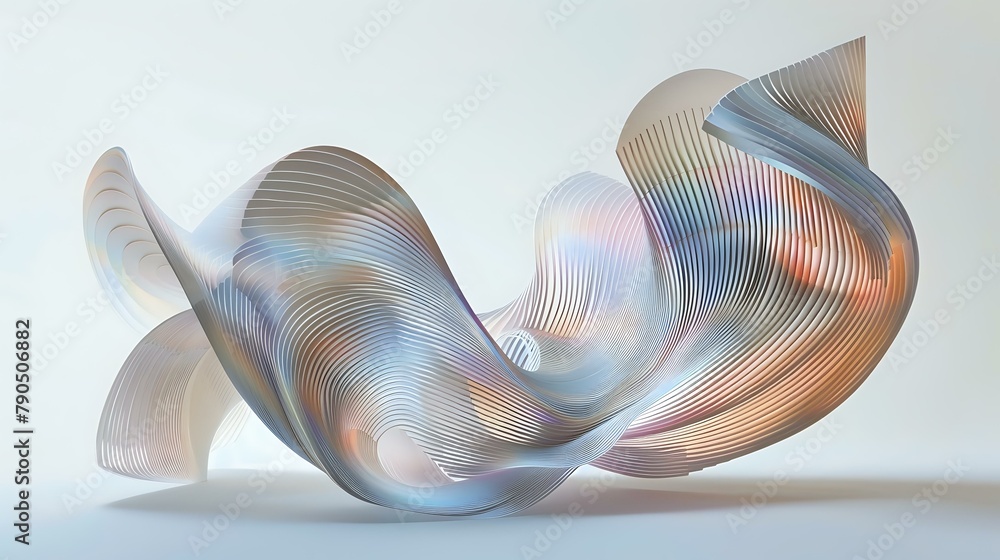 Fluid Structure: Prismatic Beauty and Subtle Light Fluid Structure: Prismatic Beauty and Subtle Light
