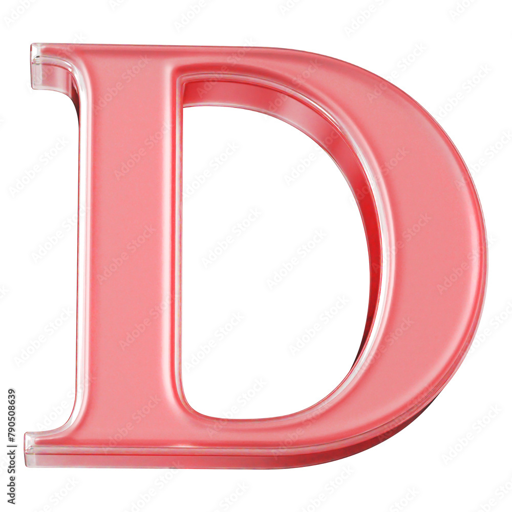 3d Letter D Red Font - 3d Alphabet 3d Letter D Red Font - 3d Alphabet