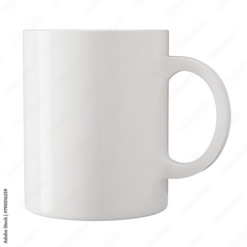 Big classic white mug isolated. 3d image
Big classic white mug isolated. 3d image