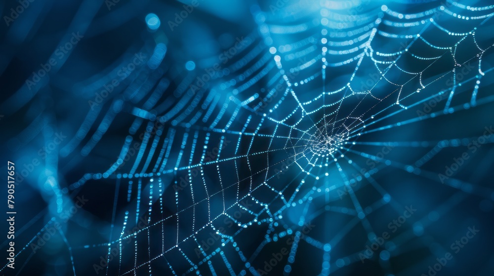 glowing spider web background glowing spider web background