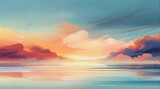 Tranquil abstract background
