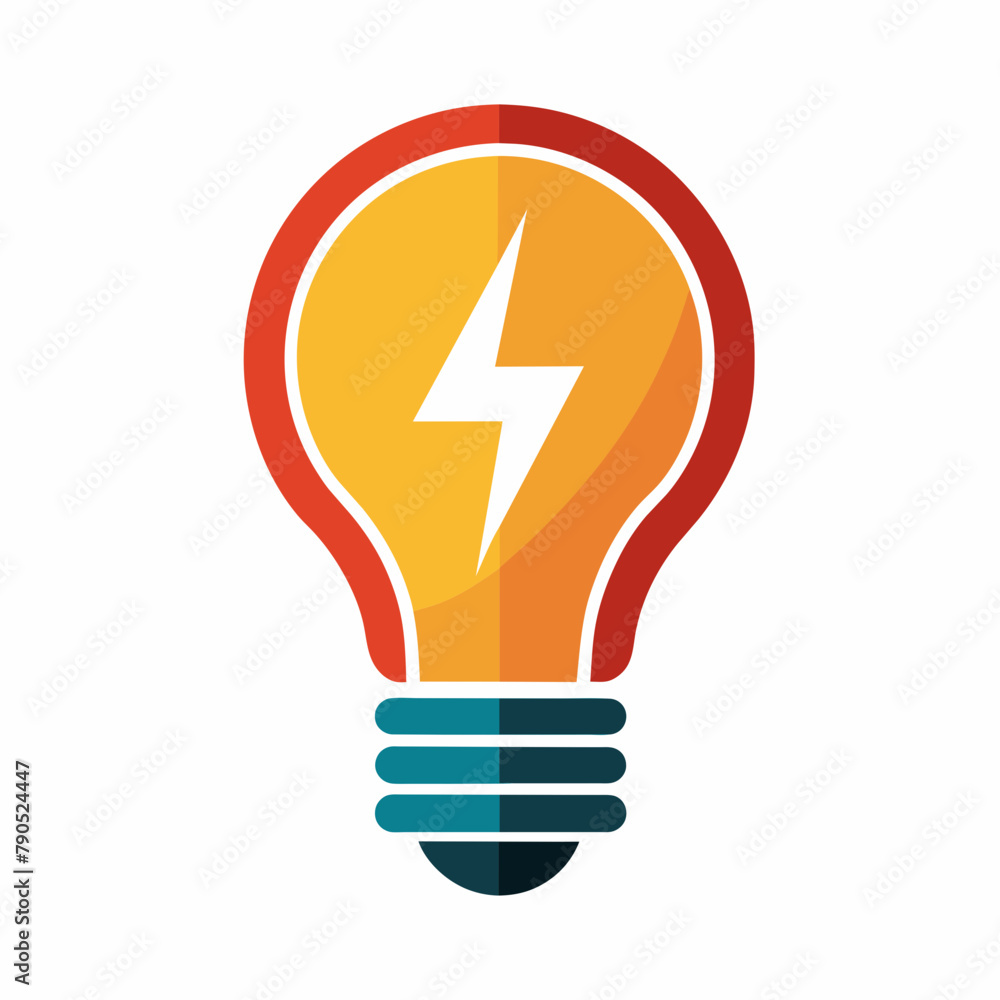 Light bulb logo vector illustration, bulb logo icon vector Light bulb logo vector illustration, bulb logo icon vector