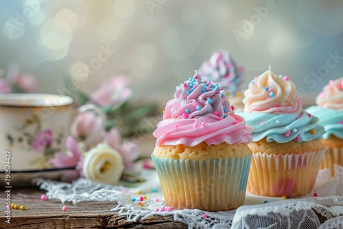 Delicious Cupcakes and Pastries