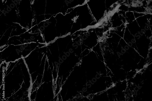 Black and White marble texture in natural pattern with high resolution for background and design art work. White stone floor. © nongpriya