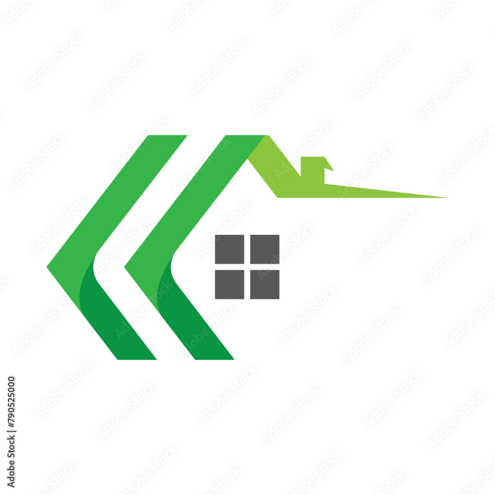 Obraz premium simple and elegant housing logo design