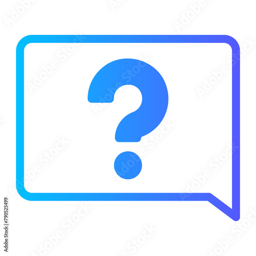 chat gradient icon