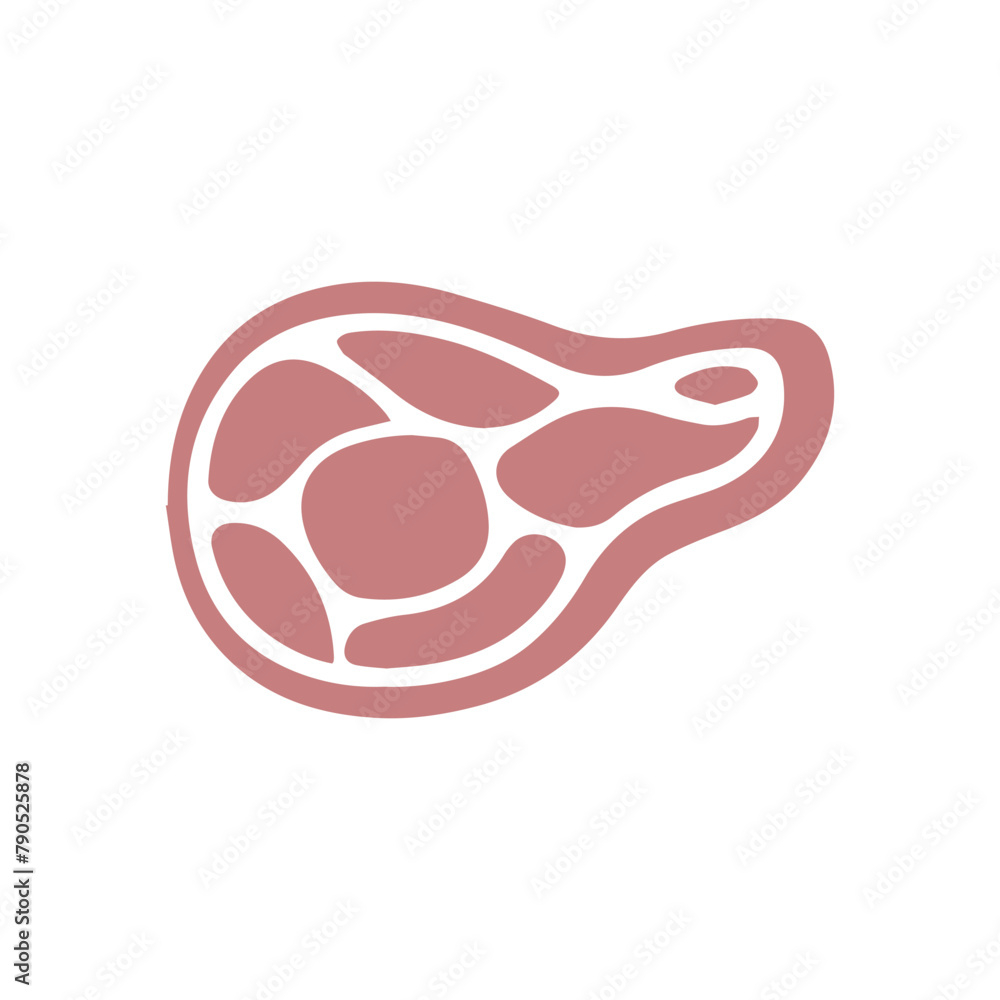 Fototapeta premium Steak Icon