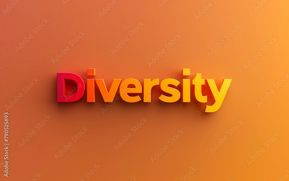 Diversity Written on Orange Background - Social Integration, Cultural Awareness, Organizational Diversity - Education, Business Strategy Diversity Written on Orange Background - Social Integration, Cultural Awareness, Organizational Diversity - Education, Business Strategy