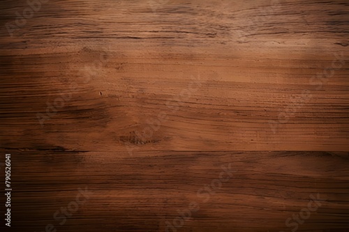 uniform moderately dark homogeneous wooden background, horizontal orientation photo
