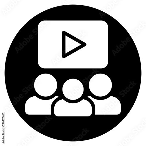viewer glyph icon