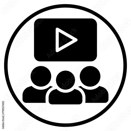 viewer glyph icon