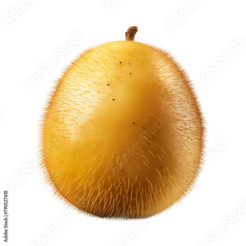 Amazing Golden Kiwi Isolated On White Background  photo