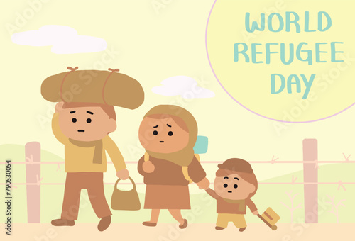 Immigrant families are taking refuge.