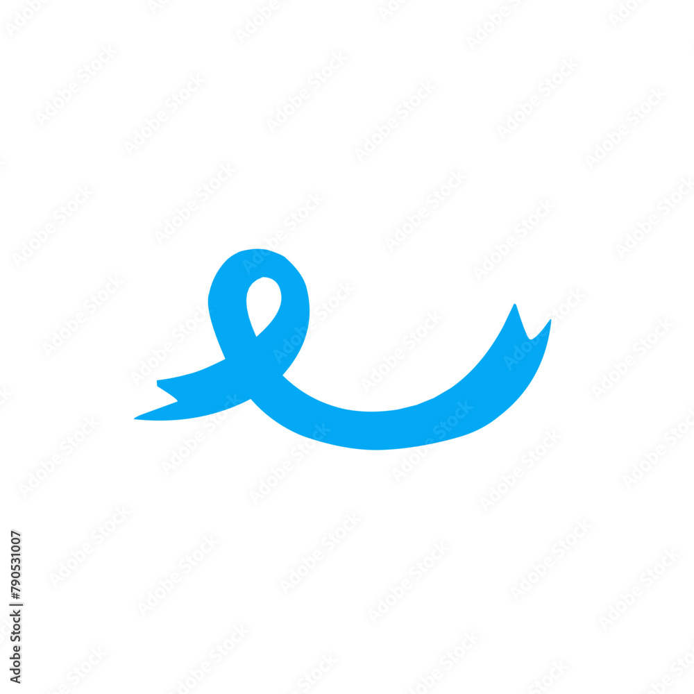 blue awareness ribbon blue awareness ribbon