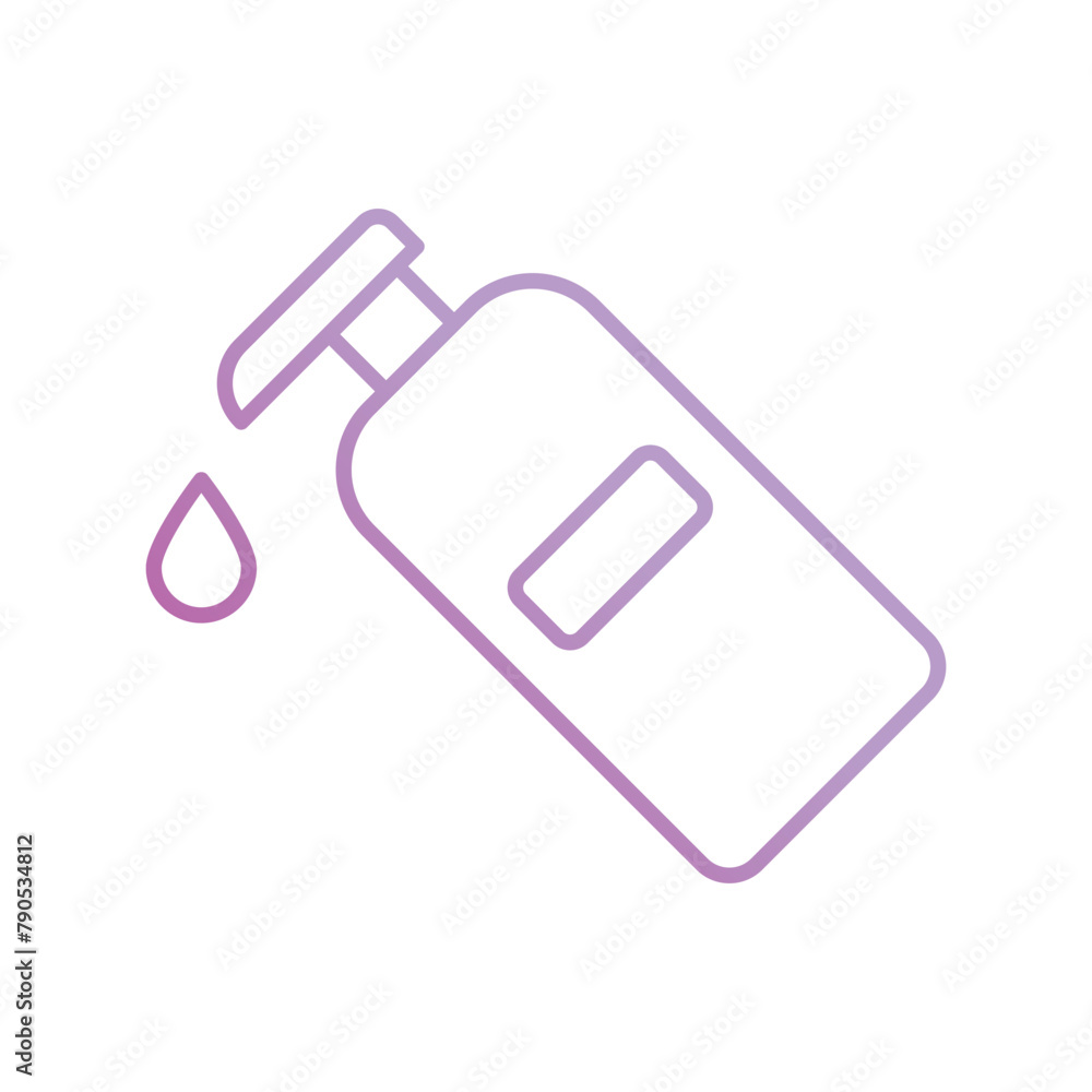 lotion icon with white background vector stock illustration lotion icon with white background vector stock illustration