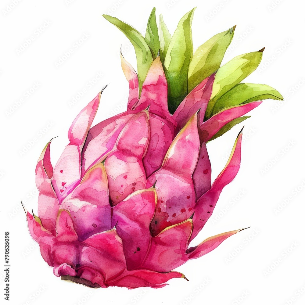 A watercolor painting of a red flower with a green stem A watercolor painting of a red flower with a green stem
