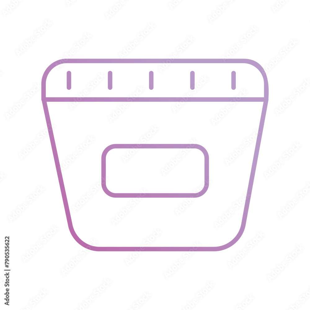 cream icon with white background vector stock illustration cream icon with white background vector stock illustration