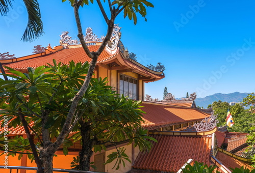 Long Son Pagoda (Vietnamese: Chùa Long Sơn) is the main Buddhist temple of Khanh Hoa Province, located in Nha Trang, in southern Vietnam. photo
