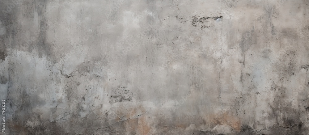 Fototapeta premium Gray wall showcasing monochromatic artwork