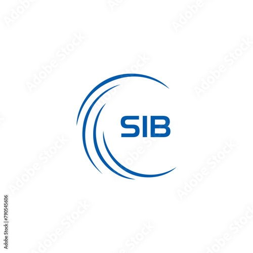 SIB logo. S I B design. White SIB letter. SIB, S I B letter logo design. Initial letter SIB linked circle uppercase monogram logo. S I B letter logo vector design. top logo, Most Recent, Featured,