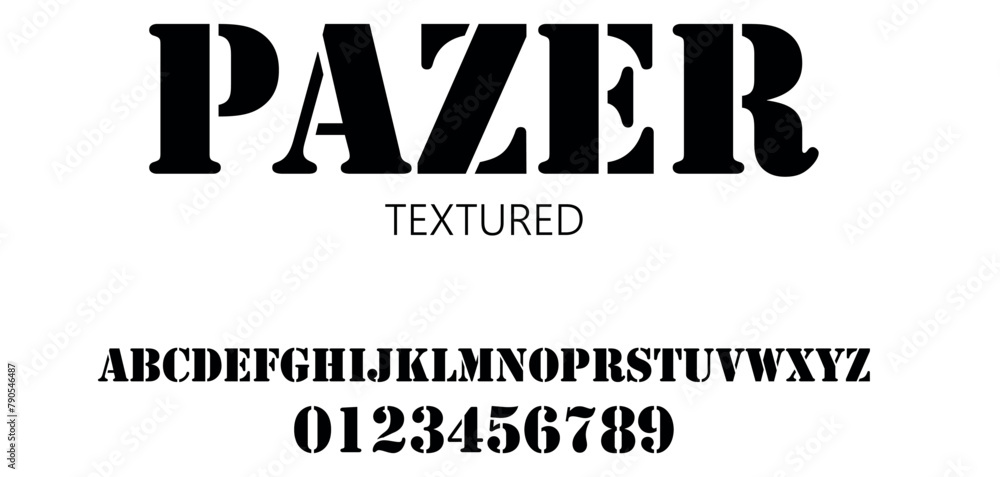 Obraz premium Pazer . the luxury elegant royal font alphabet vector set. 