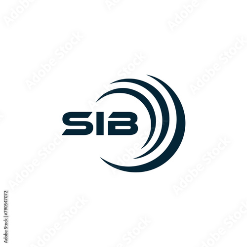 SIB logo. S I B design. White SIB letter. SIB, S I B letter logo design. Initial letter SIB linked circle uppercase monogram logo. S I B letter logo vector design. top logo, Most Recent, Featured,