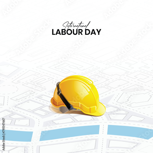 International Labor Day. International Workers Day. Labour day. May 1st. 3D illustration