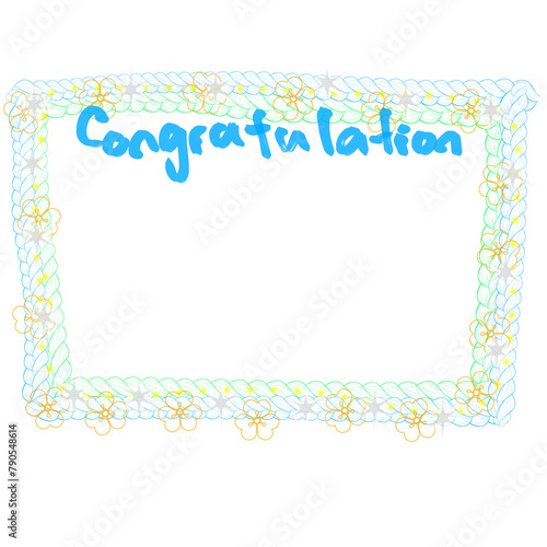 Congratz frame