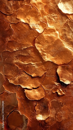 The texture is copper. natural substance