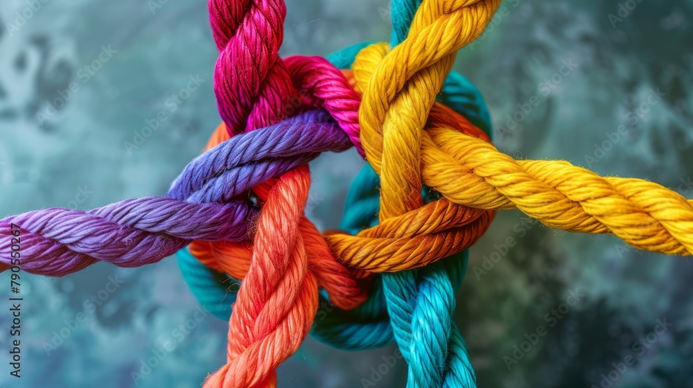 Team rope diverse strength connect partnership together teamwork unity communicate support. Strong diverse network rope team concept integrate braid color background cooperation empower power. Team rope diverse strength connect partnership together teamwork unity communicate support. Strong diverse network rope team concept integrate braid color background cooperation empower power.
